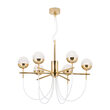 Lustra moderna alama Aur 24k LED 4.5W/380lm/3000K, Ball LU 1735/6 Gold Orion